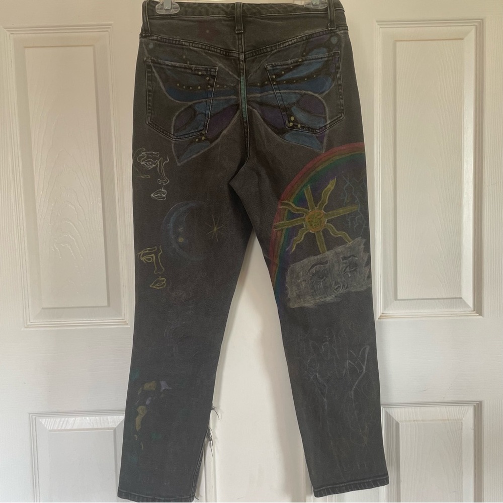 Wild Fable Painted Ripped Jeans - Picture 2 of 8